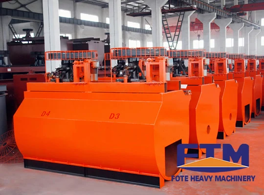 ore benefication equipment froth flotation machine