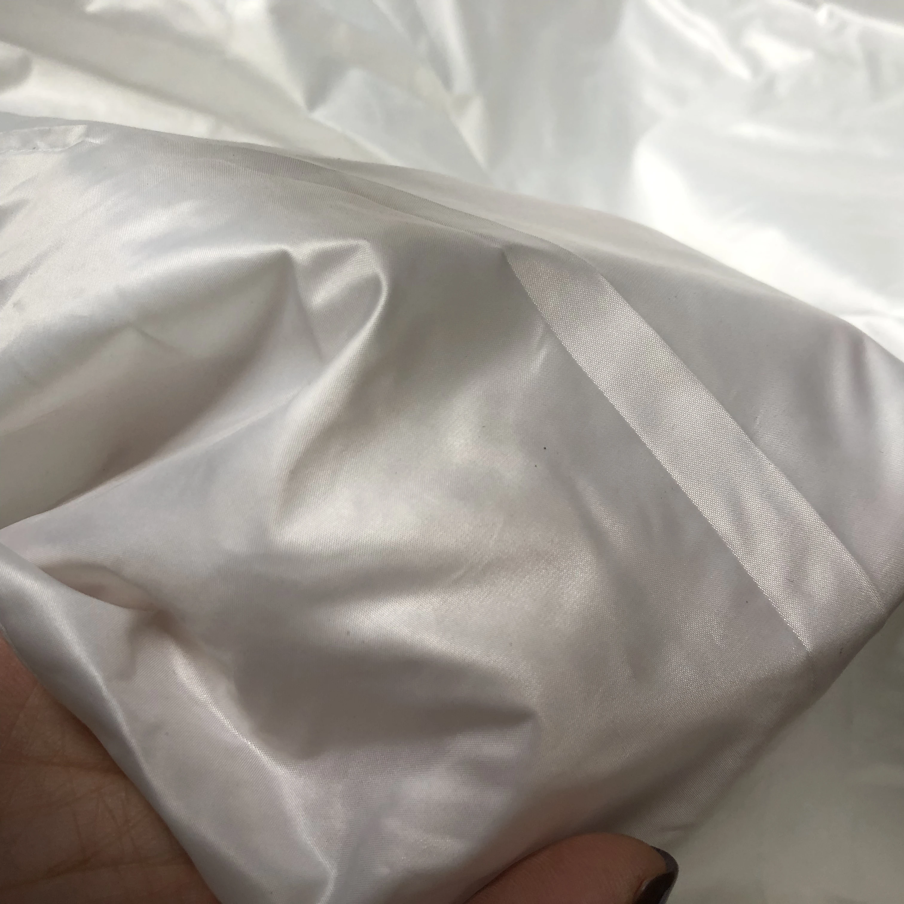 
100% polyester Down proof Lining Fabric for down jackets 