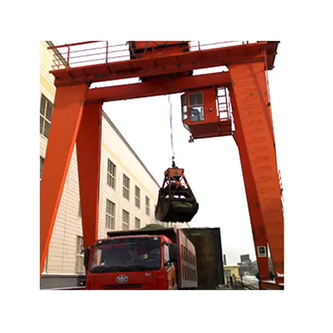 
Factory Use 10T Double Girders Gantry Crane Manufacturer With Remote Control 