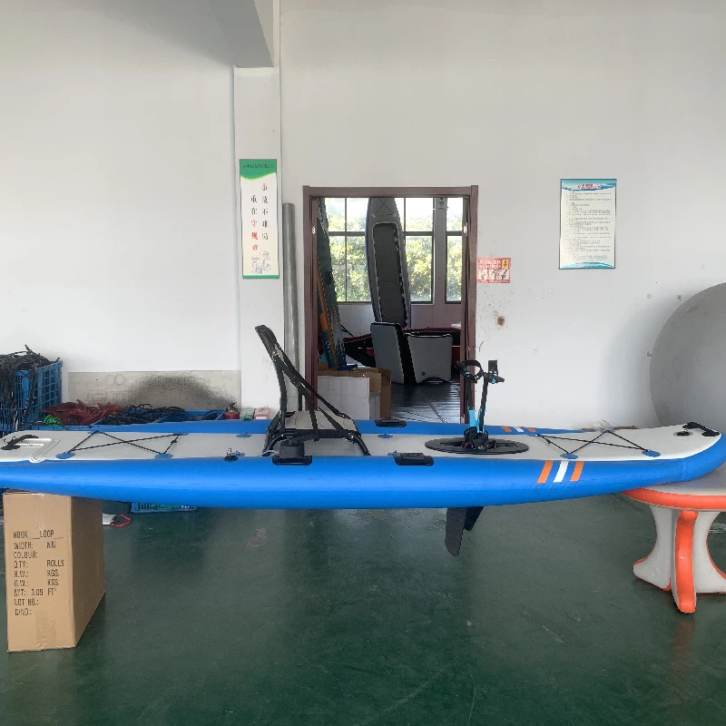 Outdoor can be customized  Inflatable Stand Up Paddle Board Pedal Drive System Comes
