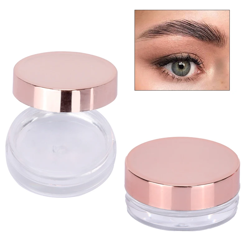 Custom Long Lasting Eyebrow Wax Gel Eyebrow Enhance Styling Waterproof Vegan Eyebrow Wax Private Label