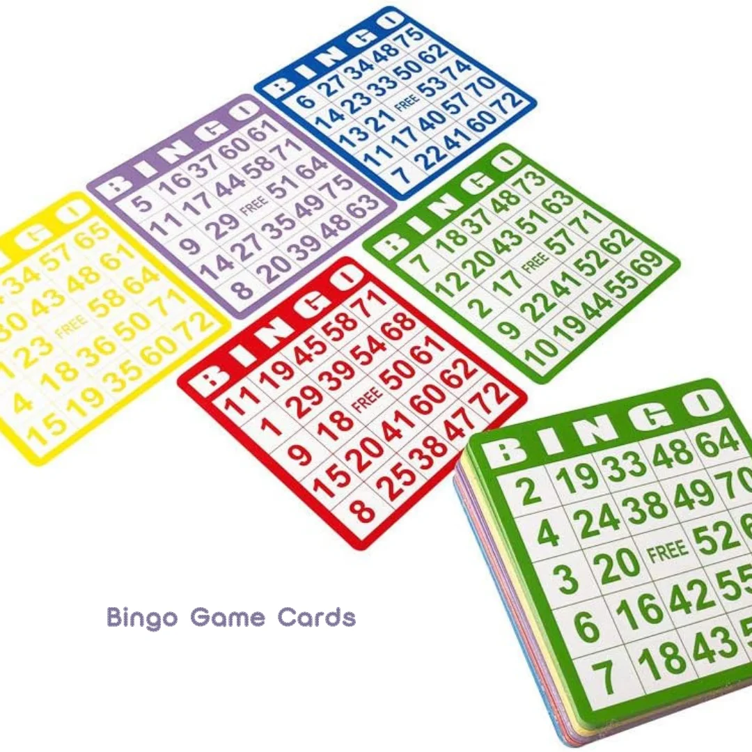 Hi-Q customized Printing Bingo Card Game and accessories for Traditional Bingo manufacture Bingo Cards one piece cards