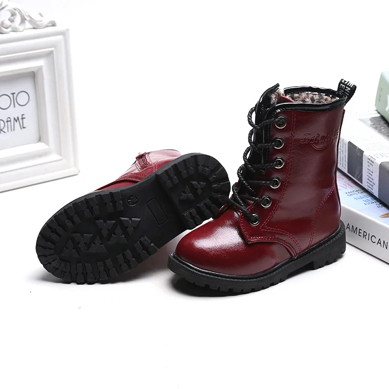 Children Casual Boots Fashion Kids Martin Boots Outdoor Comfortable Leisure Shoes Boys Girls Autumn Winter Warm Snow Boot Kids