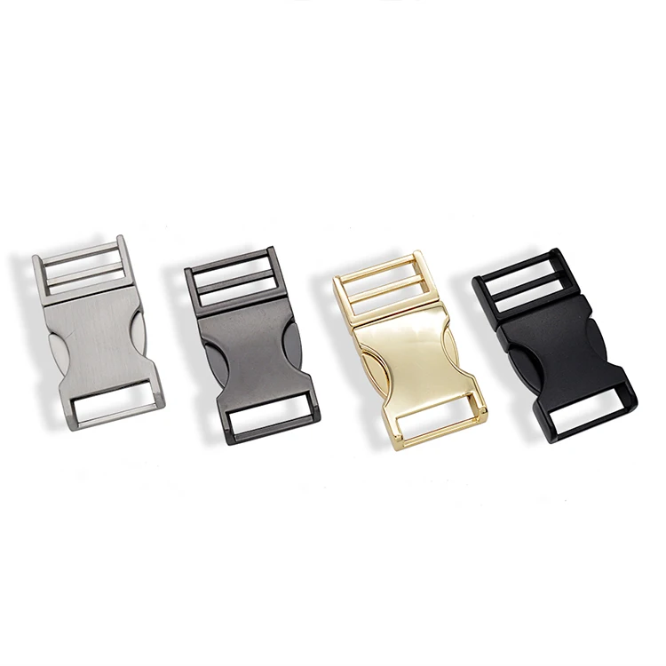 13mm Curved 1Inch Colored Metal Quick Side Release Buckle Magnetic