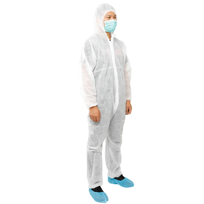 IN STOCK Nonwoven SMS High Quality Wholesale Disposable Coveralls 40GSM Made in Vietnam product
