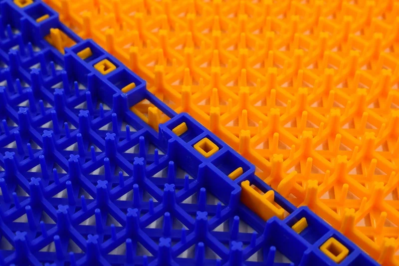 Durable Using Blue Plastic Pump Track Slope Outdoor Area Assembled Sports Floor China