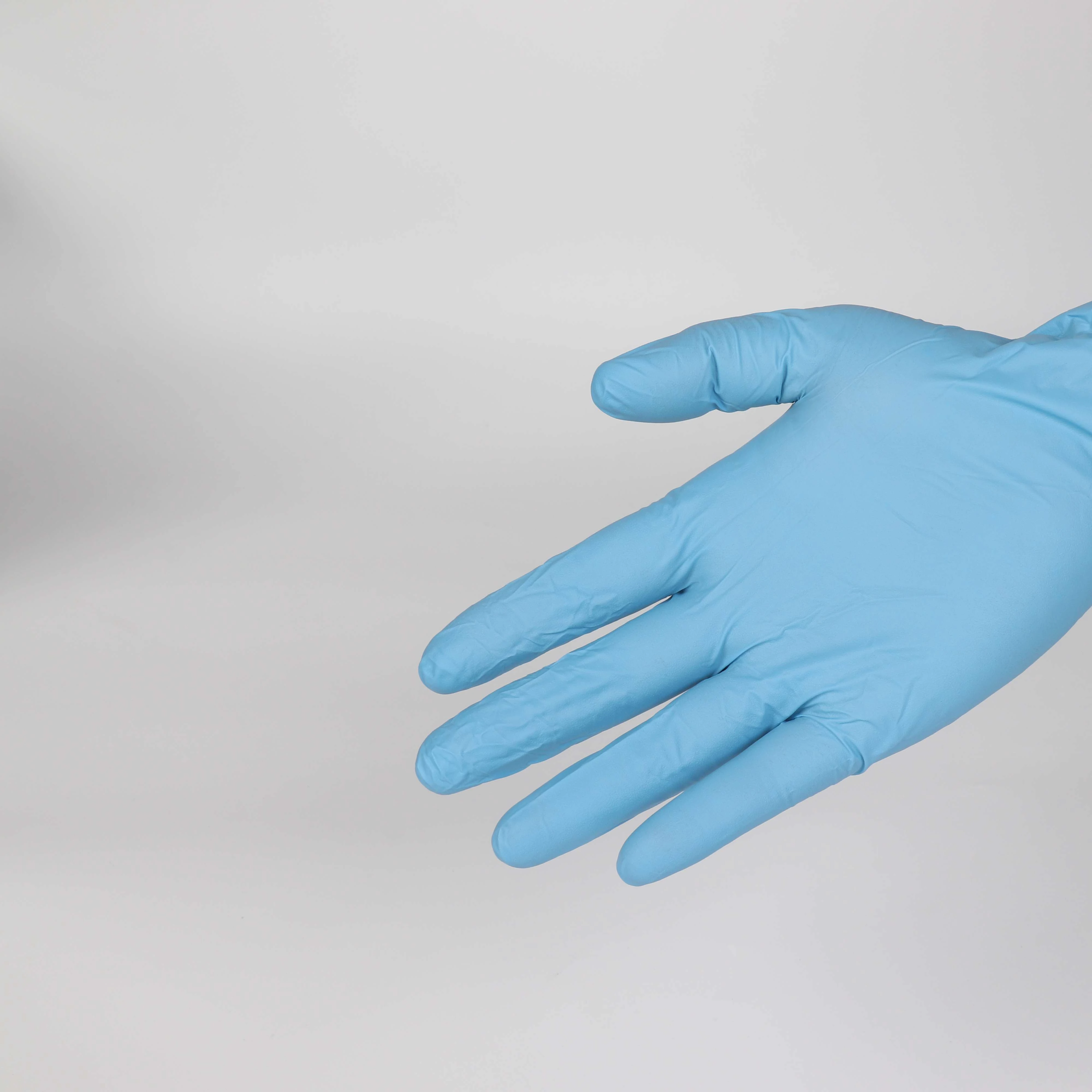 Нестерильные сохранения пищевых продуктов, удобно носить одноразовые нитриловые перчатки