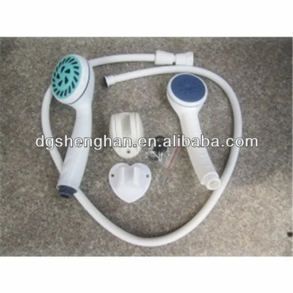 round overhead shower with temperature control