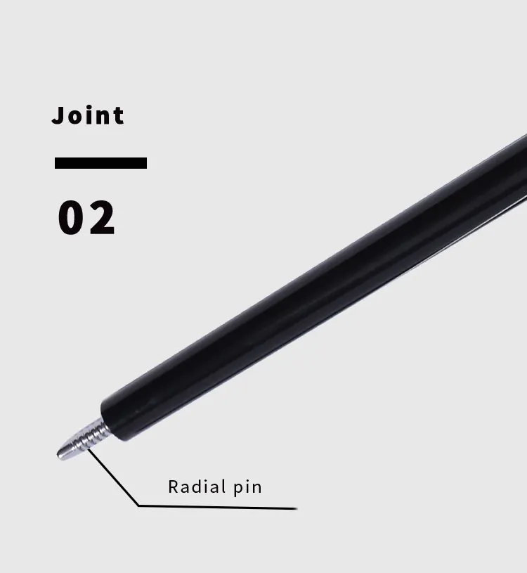 Factory Direct Sales Radial Table Tennis How Tips New Design Stick 3K Fiberglass Carbon Fiber Pool Cue