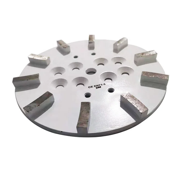 5,6,7 Inch High Frequency Welding diamond cup wheel L Type Segment Diamond Grinding Wheel