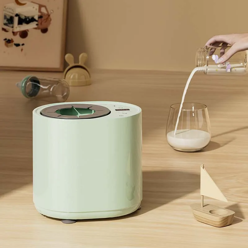 New ideas baby milk bottle Food grade silica gel portable rechargeable Rotary tea Electric baby bottle mixer Powder formula