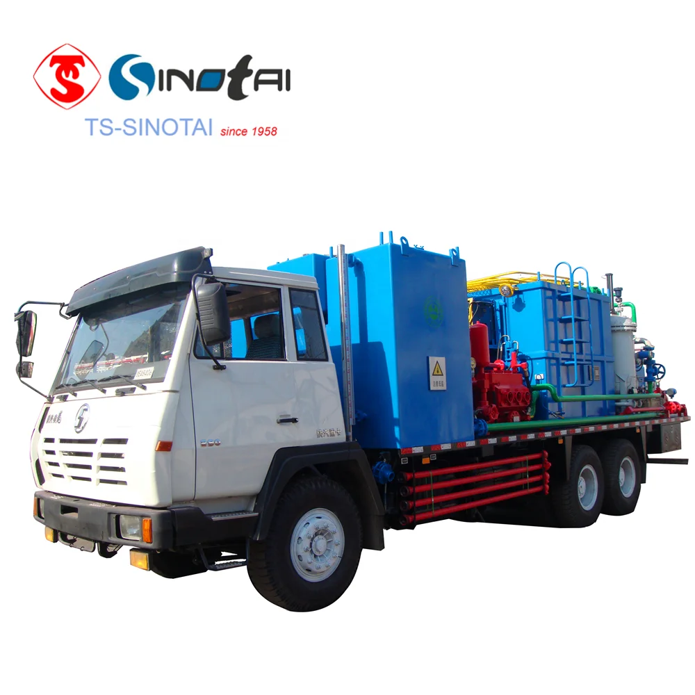 Environmental Friendly! for oilfield well flushing! Truck-mounted Flushing Truck