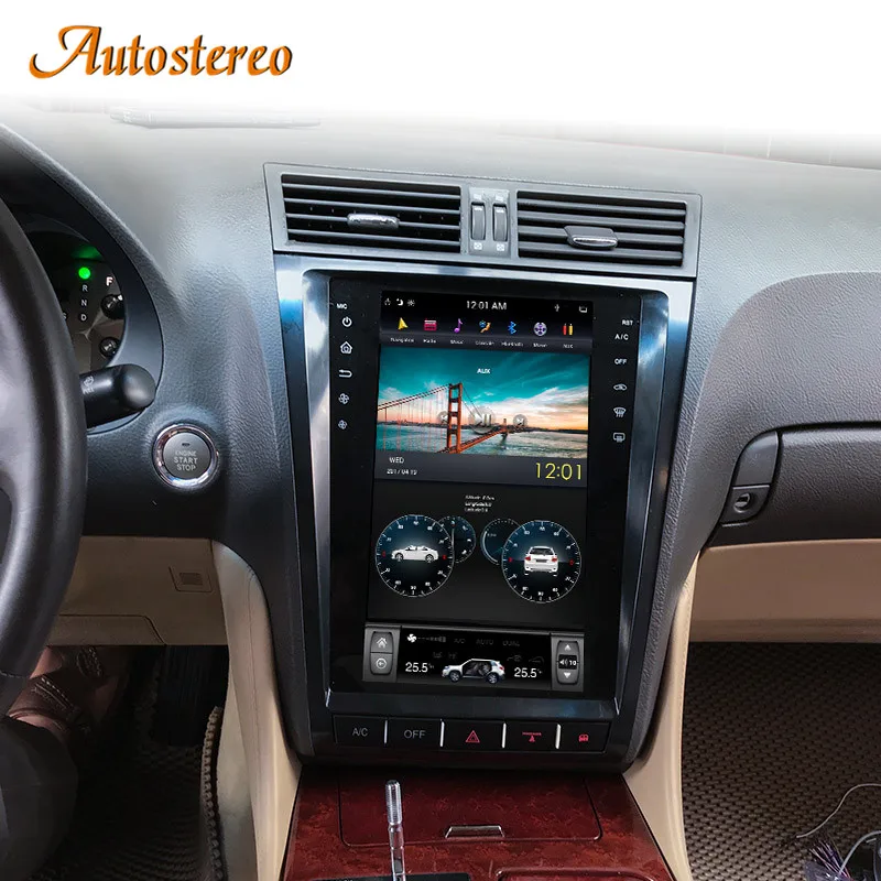 Автомобильный мультимедийный плеер для Lexus GS GS300 GS320 GS450 GS350 2004-2011 Android 9 Tesla