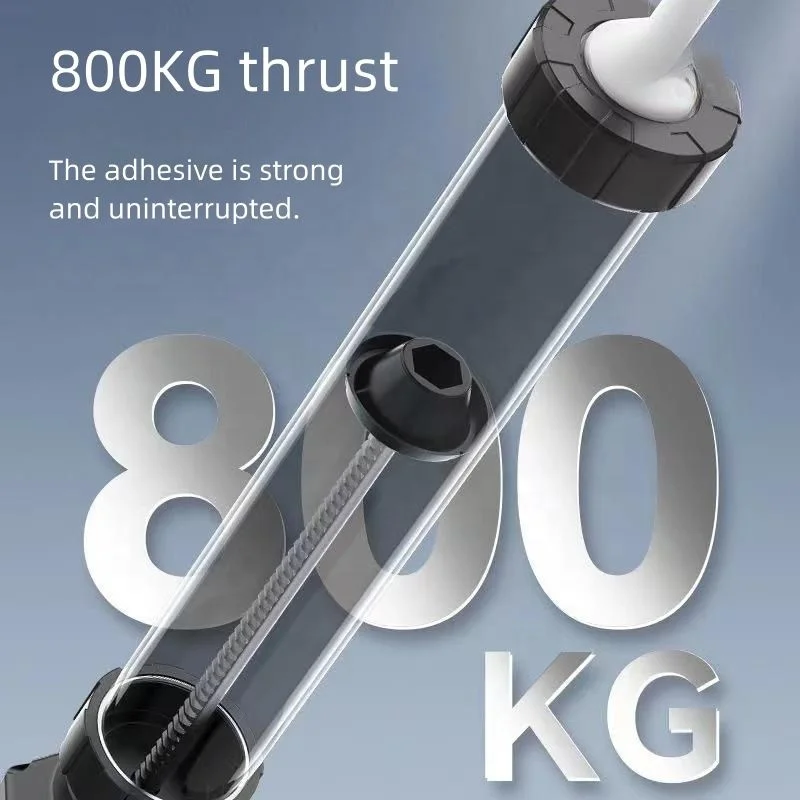 NEOBRISKEN Handheld electric caulking gun, rechargeable silicone gun, sealed electric silicone gun,portable electric gule gun