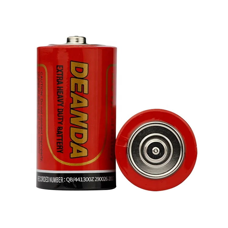 Мощный не содержащая ртуть R20 размер D UM-11.5V батарея для