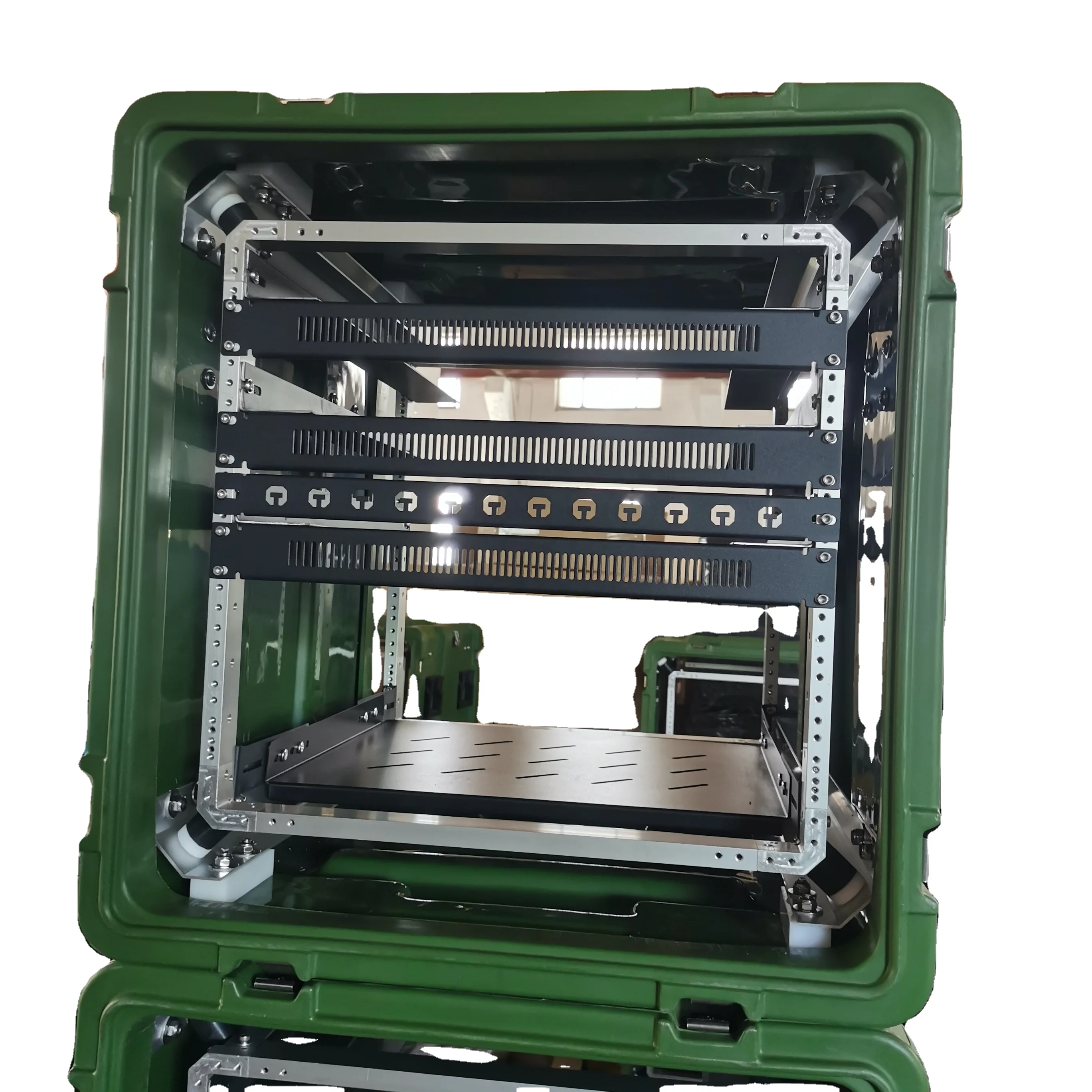 Hard Plastic Shockproof Anti-shock RU120 Rack case 12u for 19 Inch Equipment Server Rack case