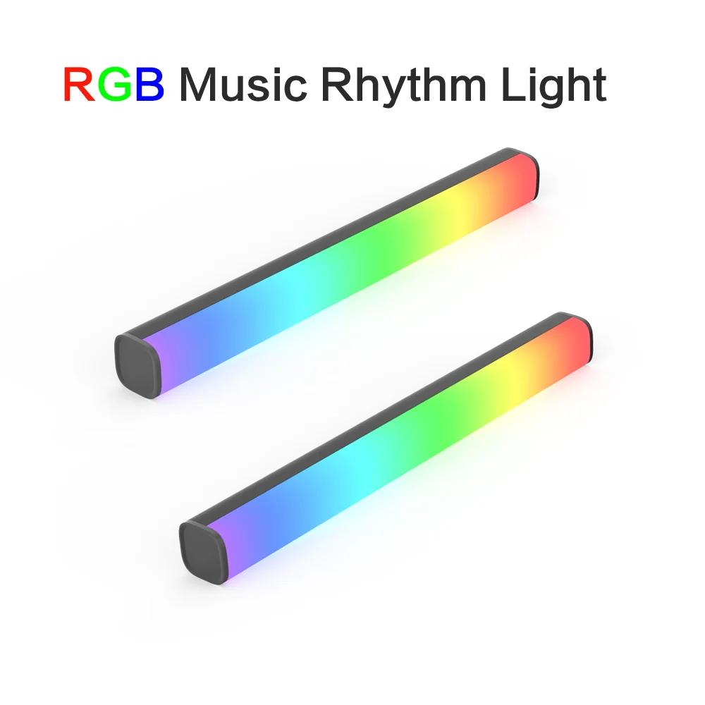 RGB-управление звуком световые панели с голосовой активацией пикап музыкальные ритмичные огни для ПК ТВ автомобиля игр