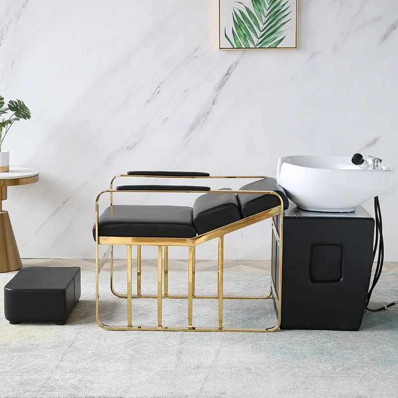 Лучшее качество Oem раскладной парикмахерский салон мебель парикмахерский тайский массаж шампунь кровать стул для женщин
