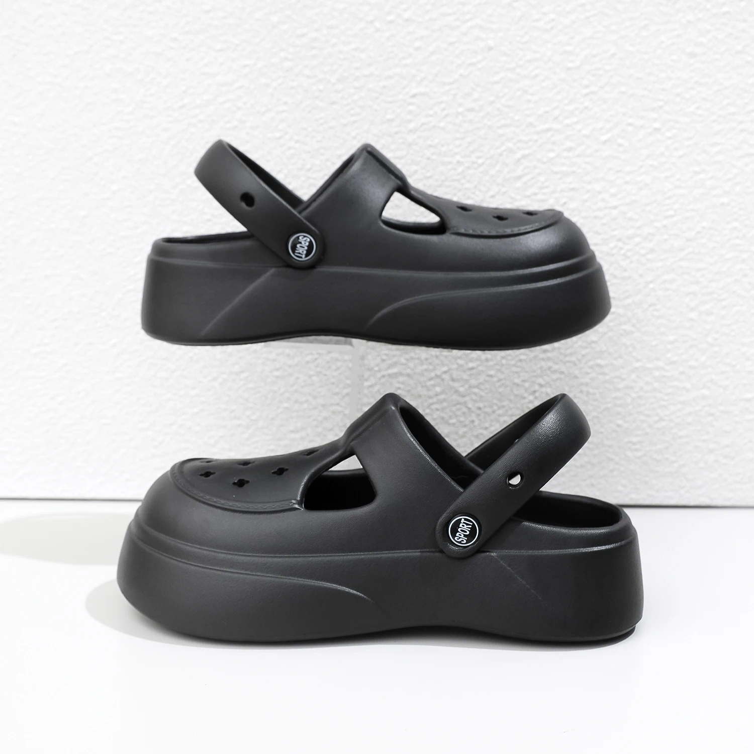 Anti-Slippery Fashion Men Platform Chunky Shoes Flat Women Beach Sandals Eva Clogs & Mules for Women