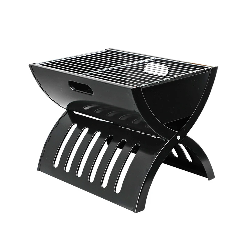 Metal Barbecue Grill Folding Barbecue Tools Manufacturer Iron Outdoor Portable Charcoal Bbq Grills