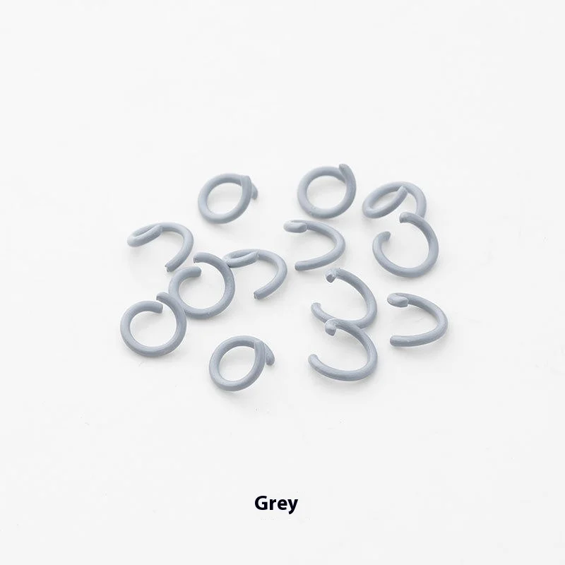Wholesale of various sizes of open loops for DIY jewelry materials, bracelets, necklaces, connecting rings, accessories