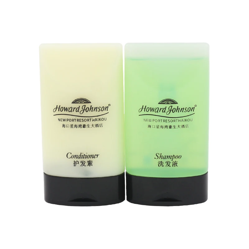 Luxury Design Hotel Disposable Supplies Bathroom Amenities Bath Soap Liquid Shampoo and Shower Gel Bottles