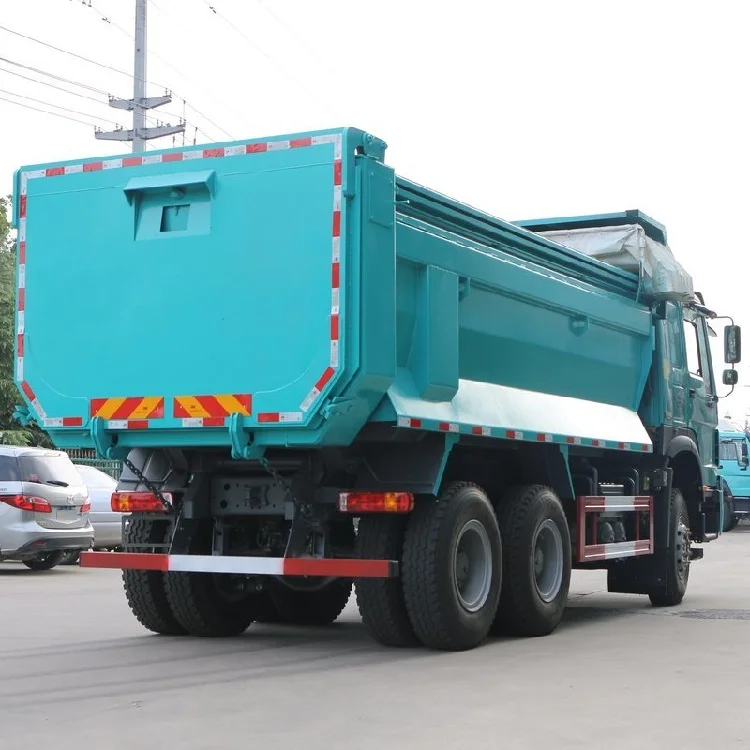 Diesel engine right hand drive 6*4 new HOWO dump truck for sale