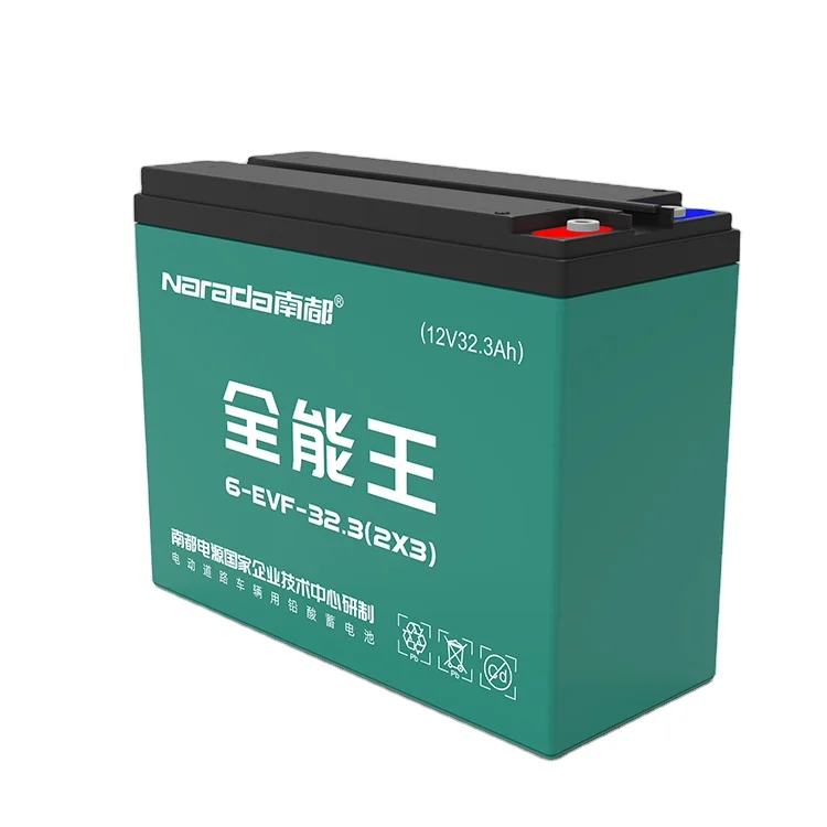 12V32.3Ah Small Electric Hand Push Tool Electric Dump Truck Transport Tricycle lead acid battery