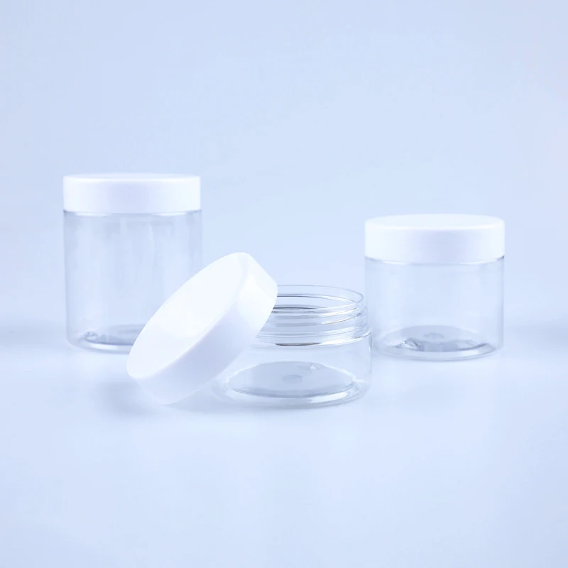 Free Logo Gold Aluminum Black Lid Face Cream Jar For Skin Care Cosmetic Container 50ml,100ml,150ml,300ml,500ml clear cream jar