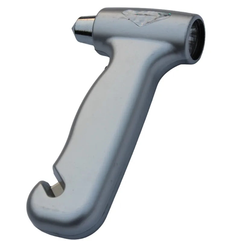 3 in 1 car safety hammer with high flash light window breaker