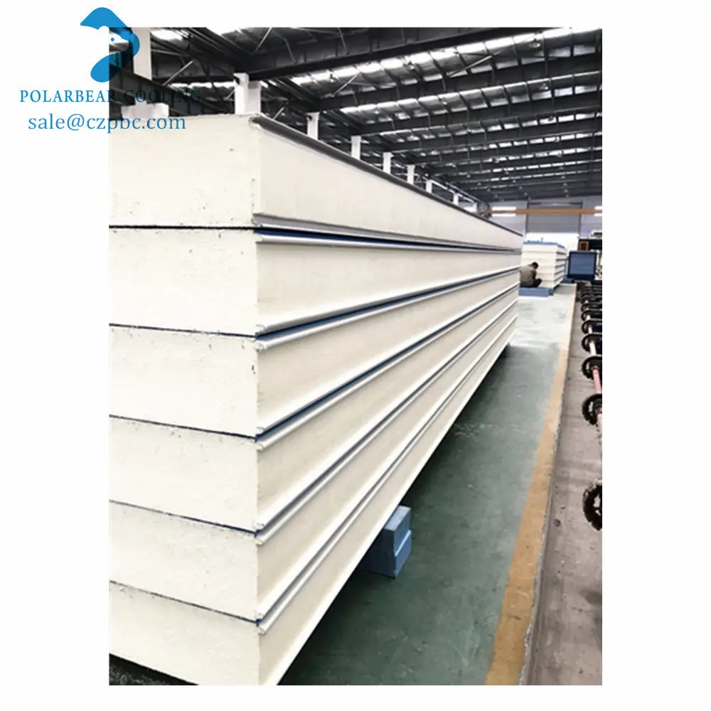Fireproof Pir Insulation Board Insulated Wall Panel House Siding Exterior Wall PU Sandwich Panel Wall Sandwich Panel