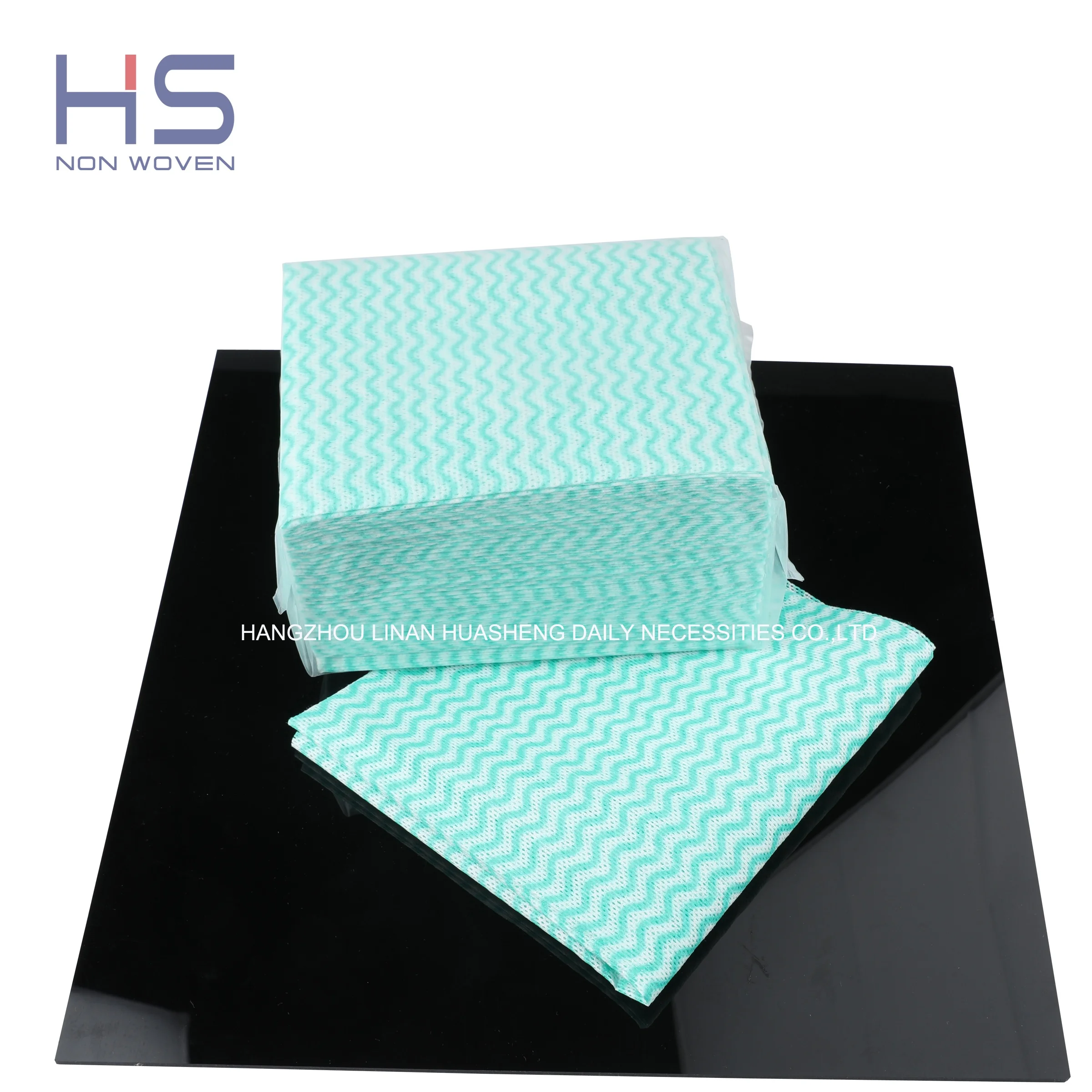 New Arrivals Multi-Functional Super Absorbent Nonwoven Spunlace Fabric Cleaning Cloth For Kitchen Blue Color