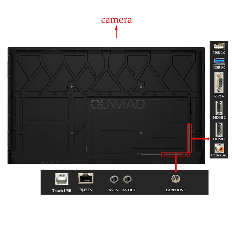 Wholesale 65 inch lcd 4k infrared multitouch touch screen smart digital interactive whiteboard