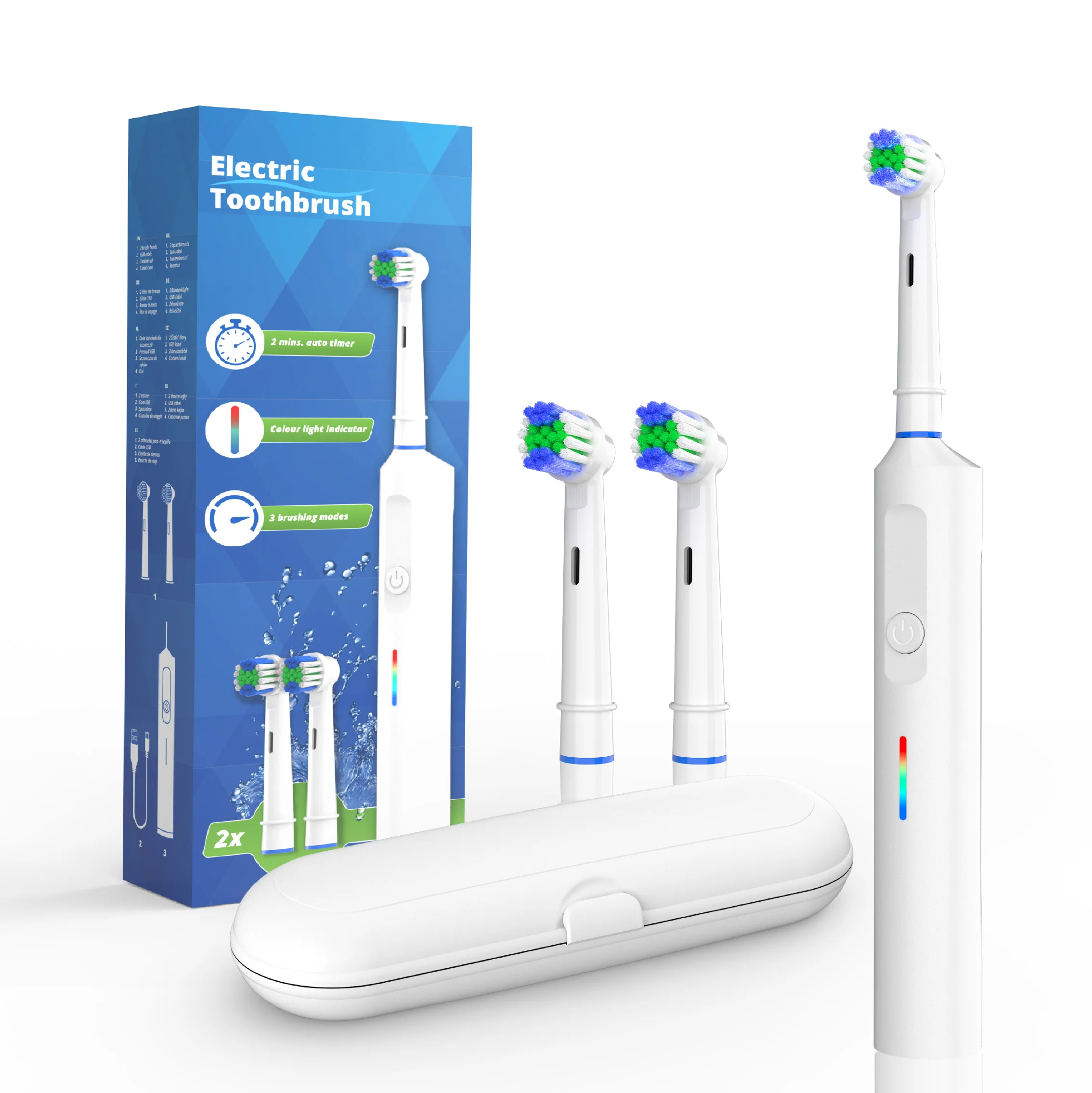 OEM Hot Selling USB Rechargeable Washable Whitening Relax Teeth Brush electric tooth brush sonic
