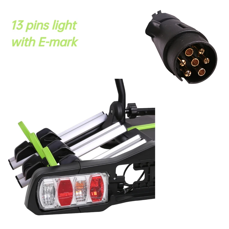 Treasurall TB006D 2 inches hitch rear car bike holder hanging bicycle rack