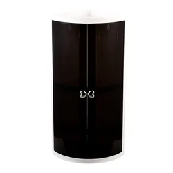 Waterproof and Dustproof Wall Mounted Bathroom Kitchen Corner Plastic Storage Racks Cosmetic Makeup Organizer Storage Box