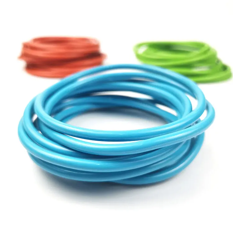 Colorful elastic oil resistance NBE HNBR FKM EPDM FEPM Silicone o rings for industry