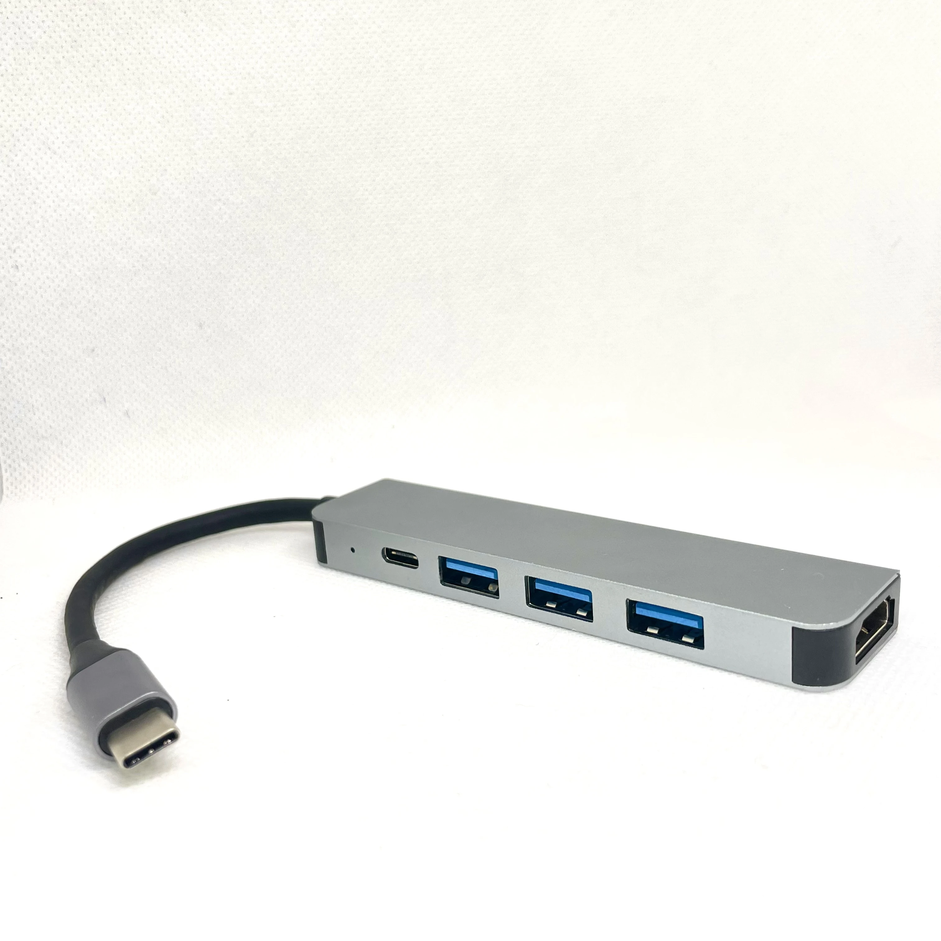 Multifunction Usb Hub Usb 3.0 USd Card Tf Converter Hub 5 In 1 Micro Usb Female To Type C