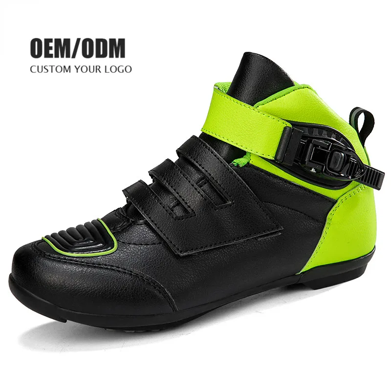 Oem Odm Boots Outdoor Road Racing Motorcycle Youth Boots Protective Dirt Bike Riding Shoe
