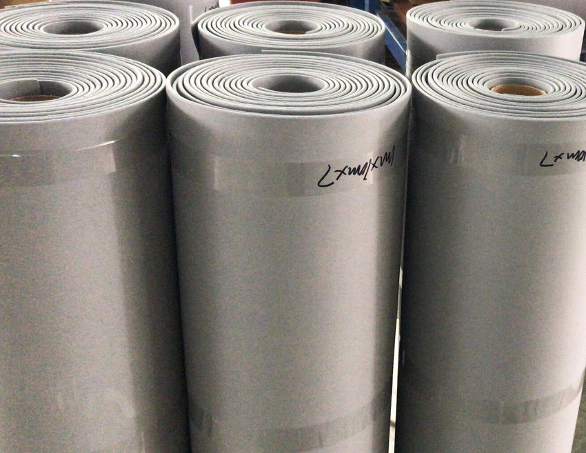 
Silicone foam rubber sheet grey red 10mm 20mm 30mm 