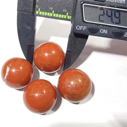 Оптовая продажа, натуральные рубиновые круглые кварцевые лечебные Хрустальные шарики для украшения