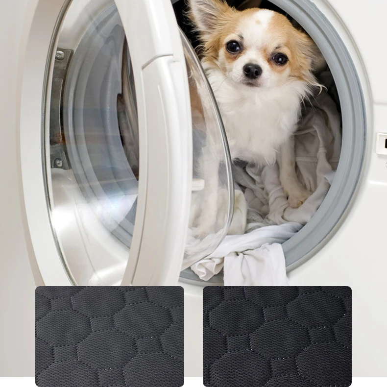 wholesale custom size washable puppy pee training mats dog cat pet absorbent underpad for home and car