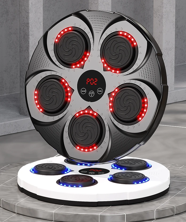 Machine Wall Lounger Dummy Training Shooting Punch Kick Mounted Punching Pad Music Boxing Smart Target for most people