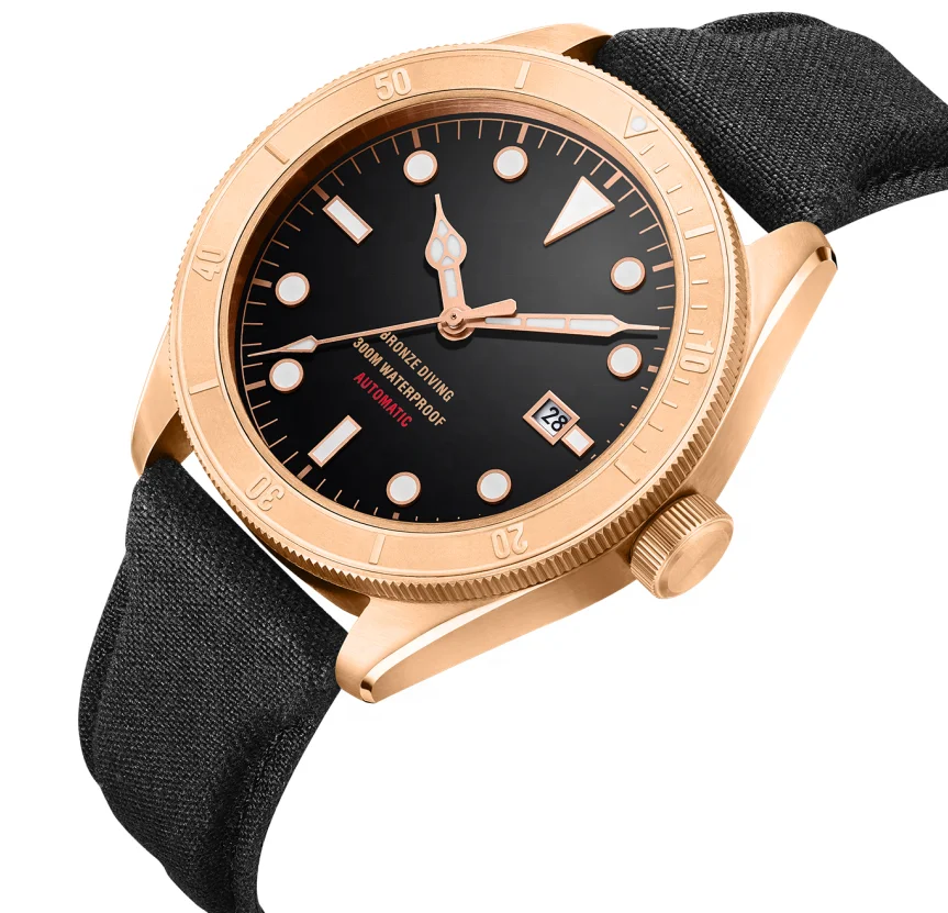 20atm 200 meters water resistant diving watches Luminous automatic diver watches 316L stainless steel case