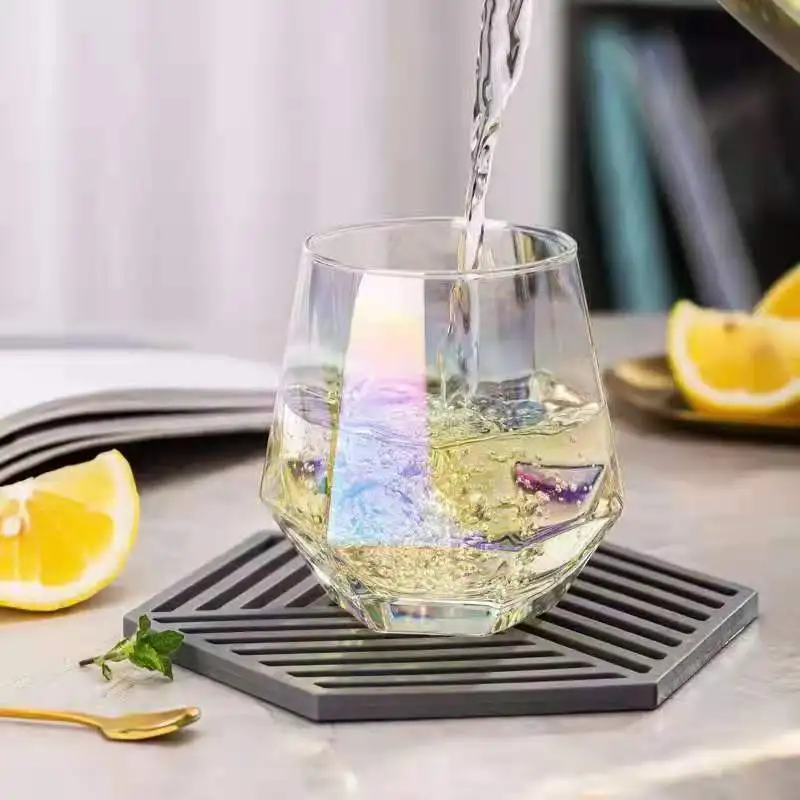Custom Colored Glass Cup  Highball Glass Cup Restaurant glassware Drinking Glasses Juice Glass