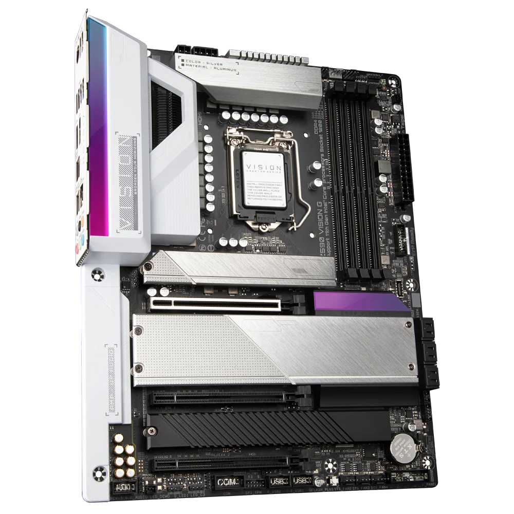 Spot Z590 VISION G desktop computer gaming motherboard ddr4 Z590 VISION G Snow Eagle computer motherboard