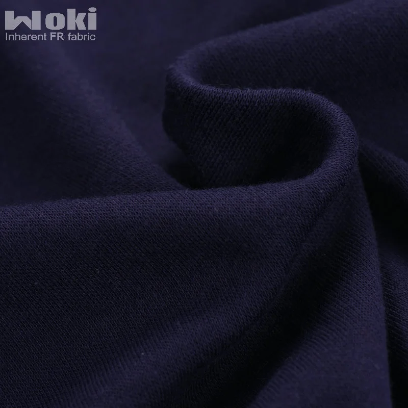 
Fire Resistant Knitted Skin Safe Modacrylic Fabric for Baselayer Underwear Shirt 