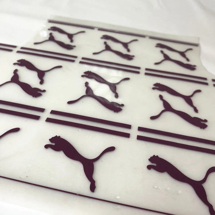 Customized Reusable 3D Printing Rubber Silicone Neck Hot Size heat Transfer Care Label Sticker Garment Labels For Clothing