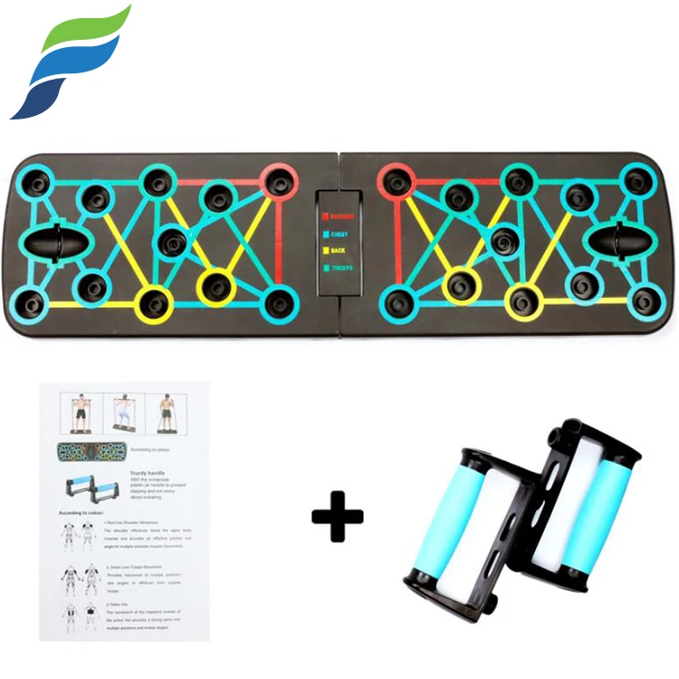 YETFUL Multifunctional Dip Stands Foldable Push-Up Board For Pectoral Muscle Training Support Sports Equipment