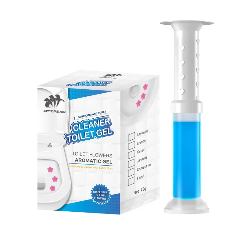 High Foam hot sale Colored Cleaner Toilet Bathroom Freshener Cleaning Cleaner Gel Flowers